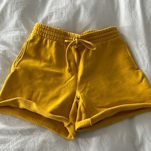 TNA cozy fleece sweat shorts